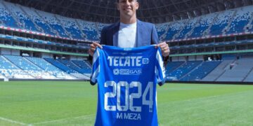 Maxi Meza renueva con Rayados hasta el 2026